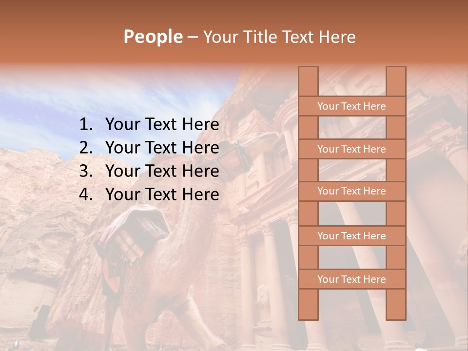 Child Accessibility Lead Pencil PowerPoint Template