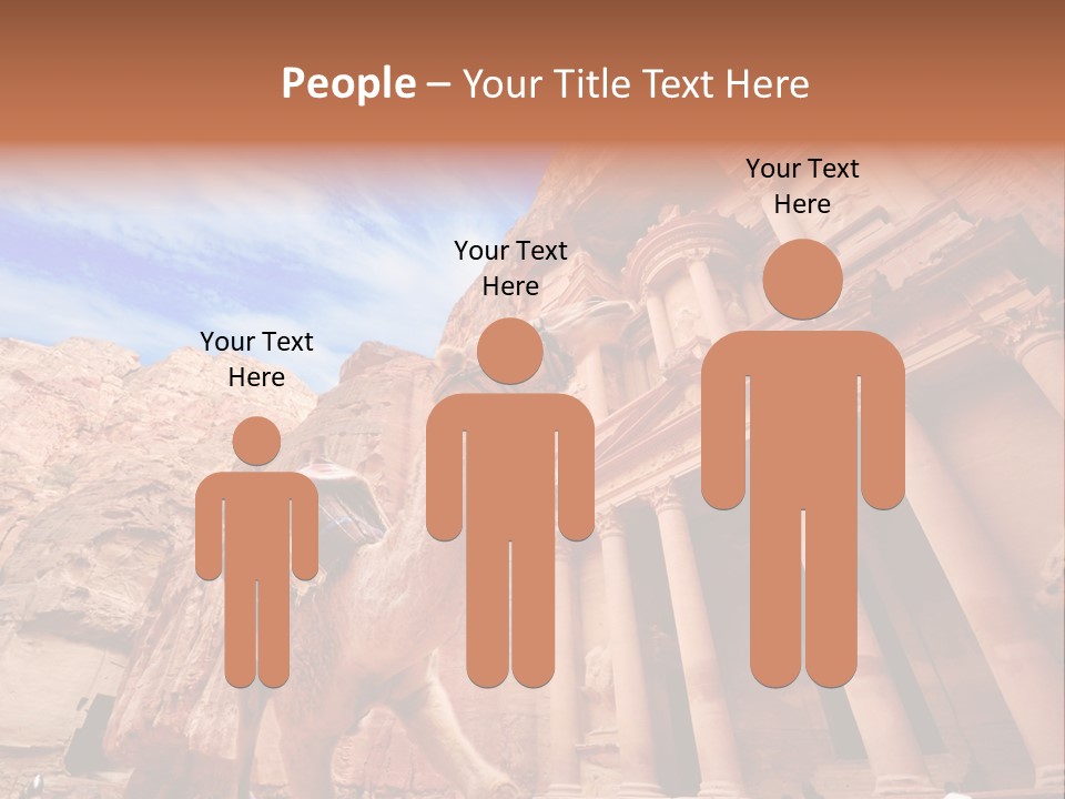 Child Accessibility Lead Pencil PowerPoint Template