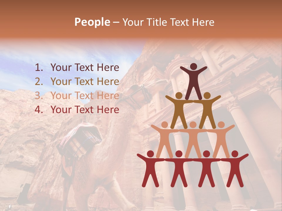 Child Accessibility Lead Pencil PowerPoint Template