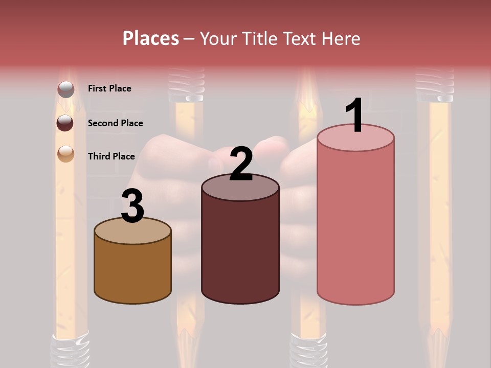 Child Accessibility Lead Pencil PowerPoint Template