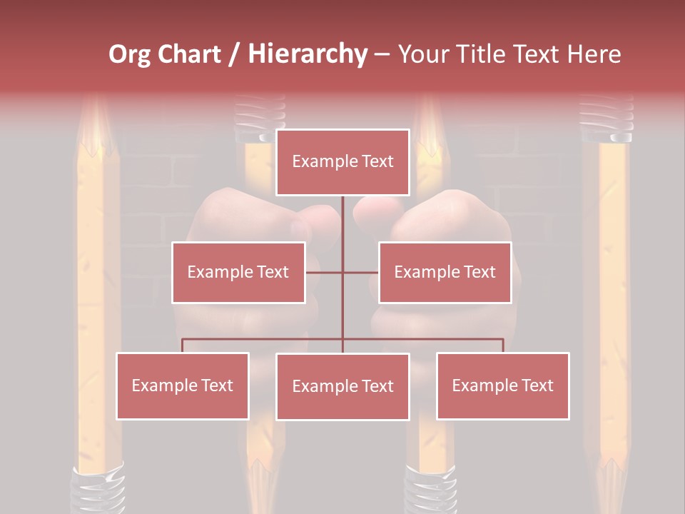 Child Accessibility Lead Pencil PowerPoint Template
