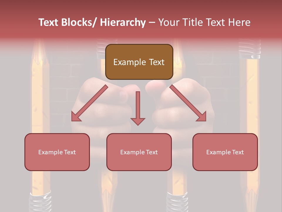Child Accessibility Lead Pencil PowerPoint Template