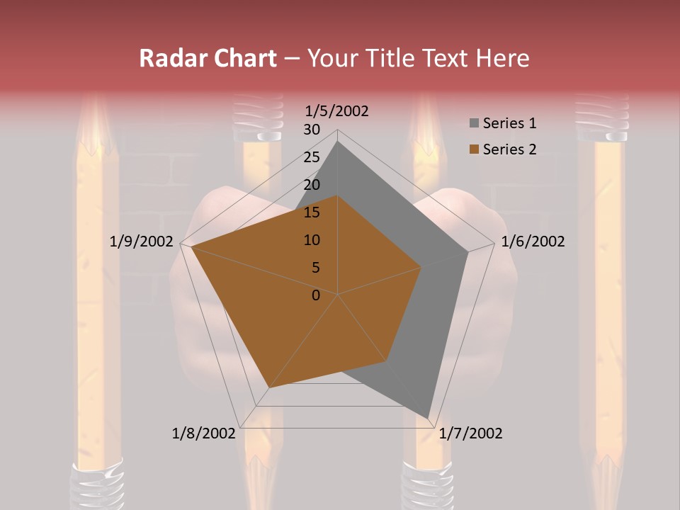 Child Accessibility Lead Pencil PowerPoint Template