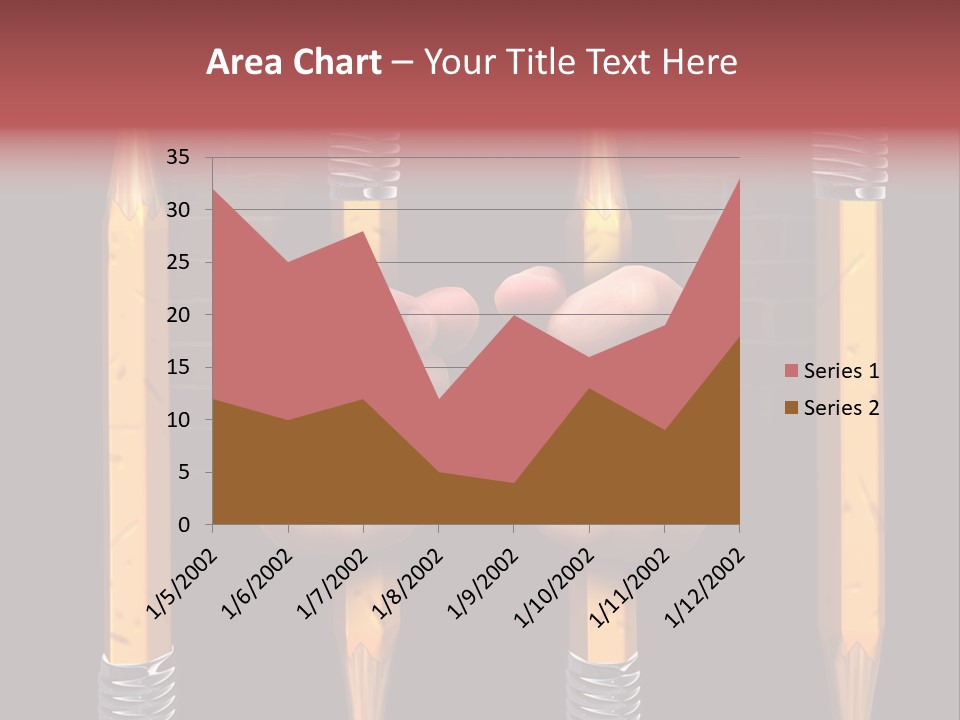 Child Accessibility Lead Pencil PowerPoint Template