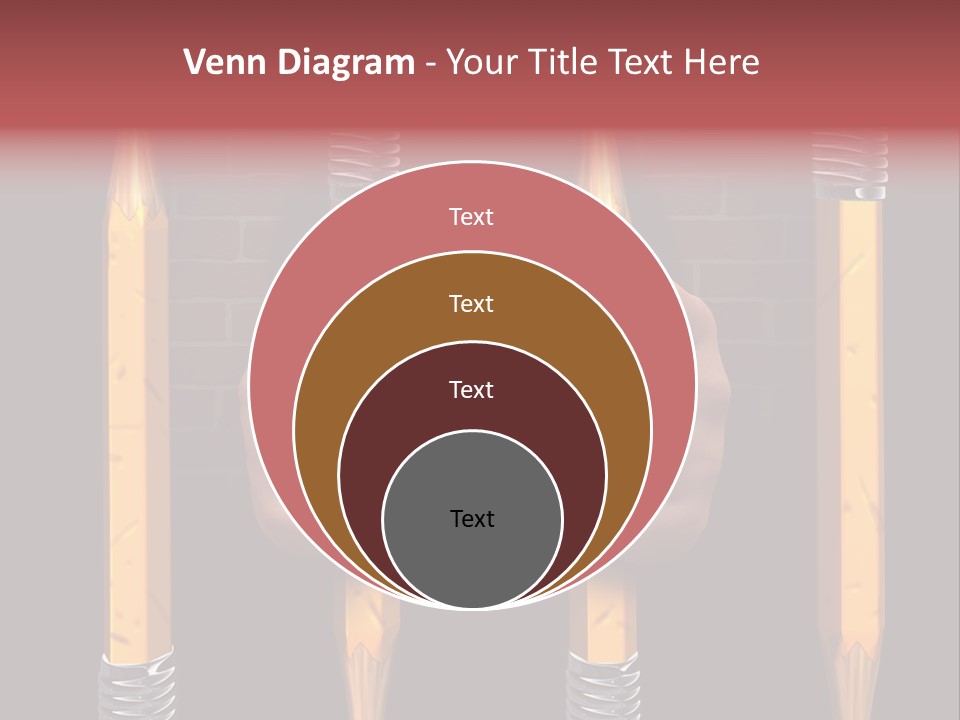 Child Accessibility Lead Pencil PowerPoint Template