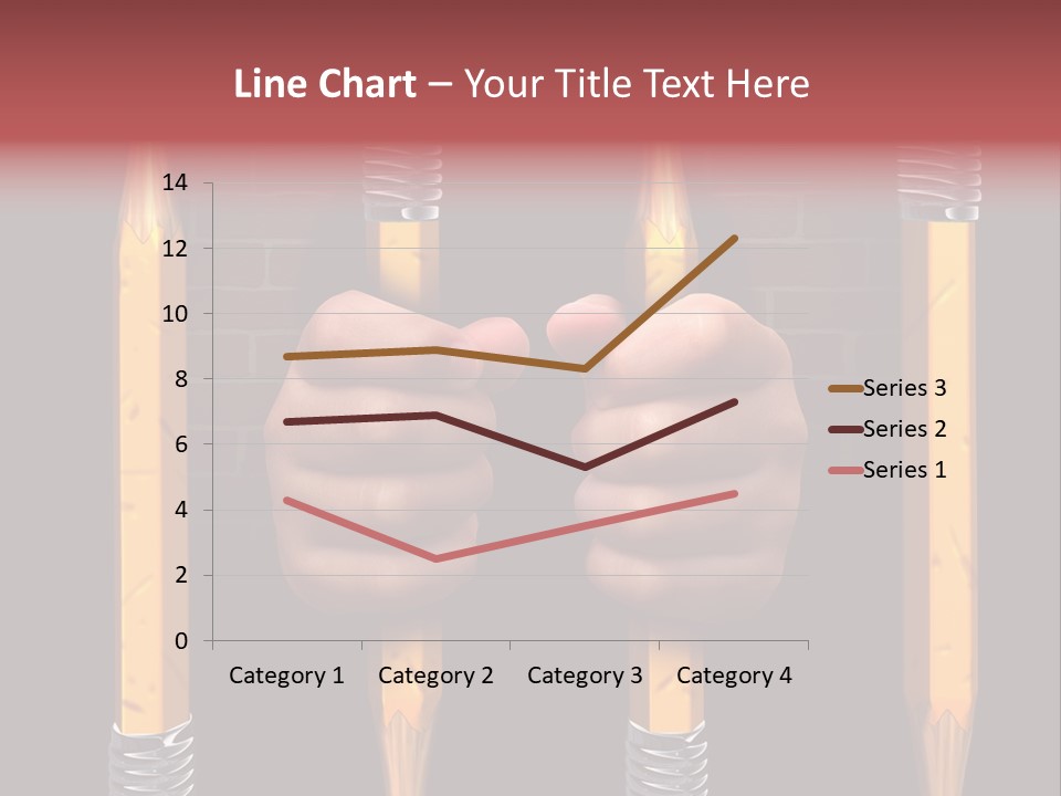 Child Accessibility Lead Pencil PowerPoint Template