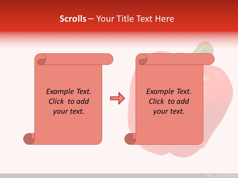 Sky Sign Valley PowerPoint Template
