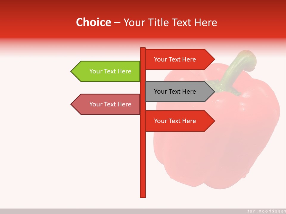 Sky Sign Valley PowerPoint Template