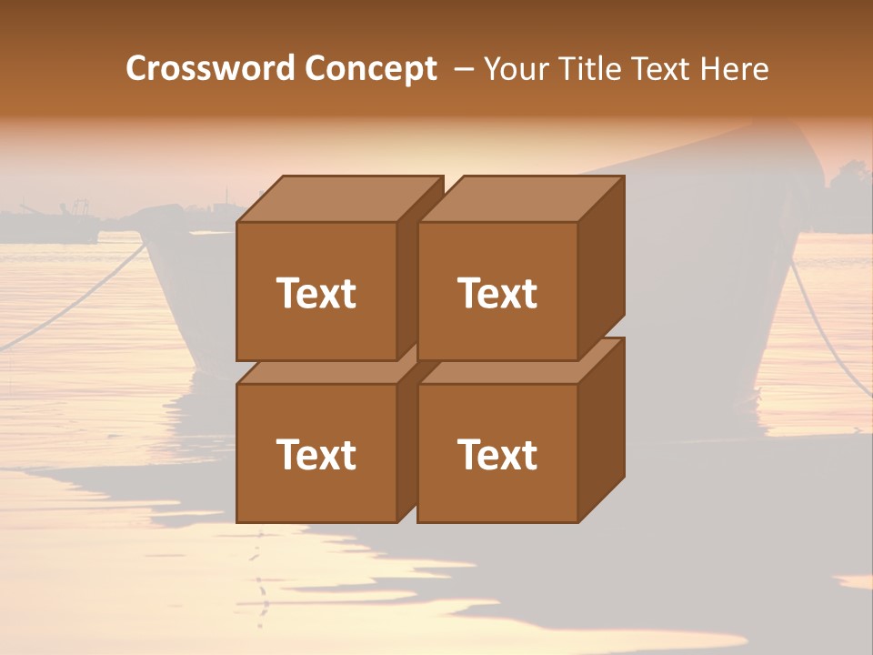 Current Silhouette Ecosystem PowerPoint Template