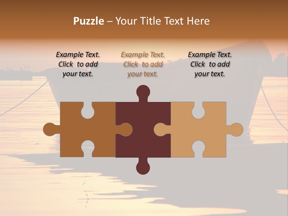 Current Silhouette Ecosystem PowerPoint Template