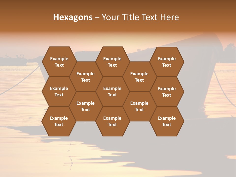 Current Silhouette Ecosystem PowerPoint Template