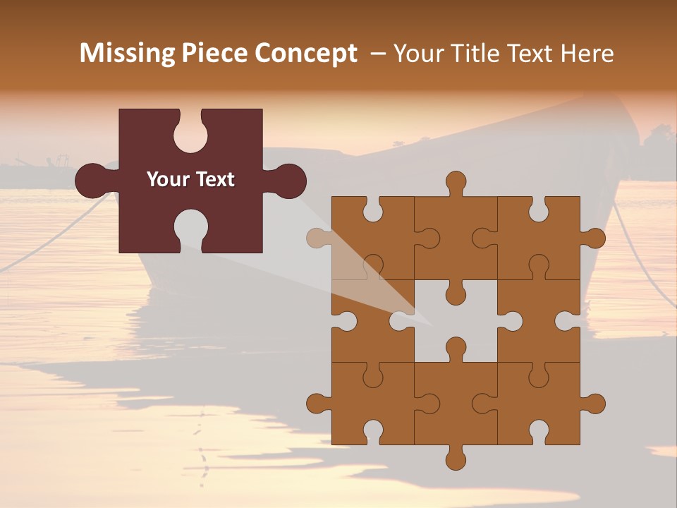 Current Silhouette Ecosystem PowerPoint Template