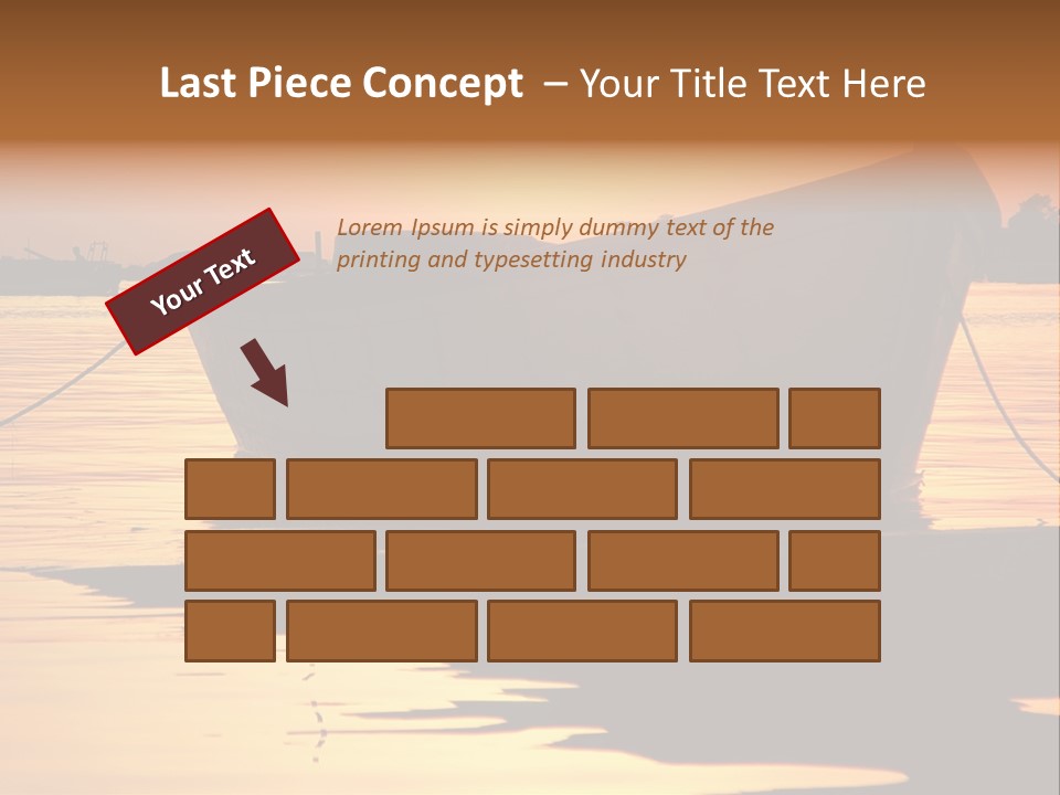 Current Silhouette Ecosystem PowerPoint Template