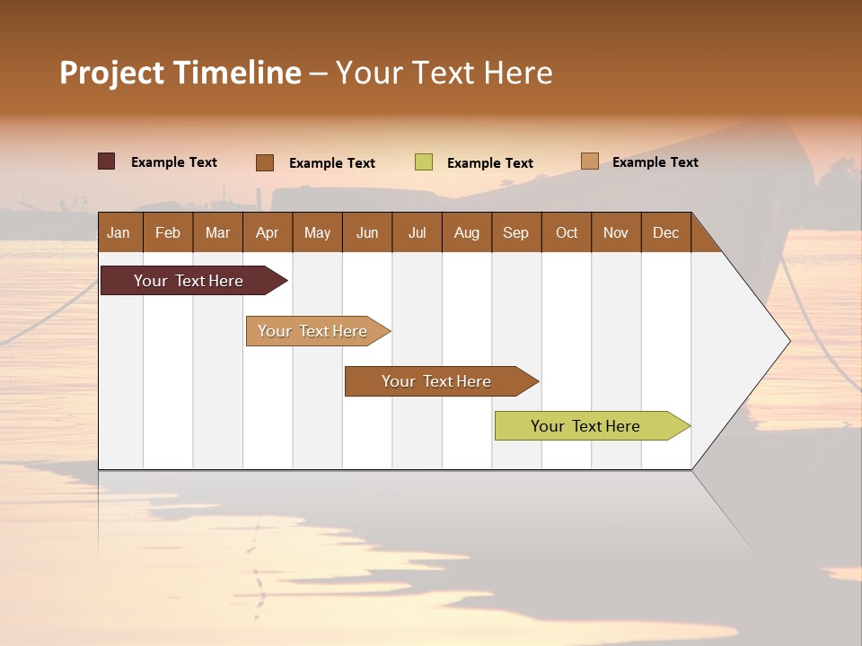 Current Silhouette Ecosystem PowerPoint Template