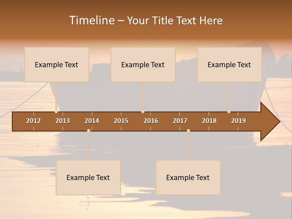 Current Silhouette Ecosystem PowerPoint Template