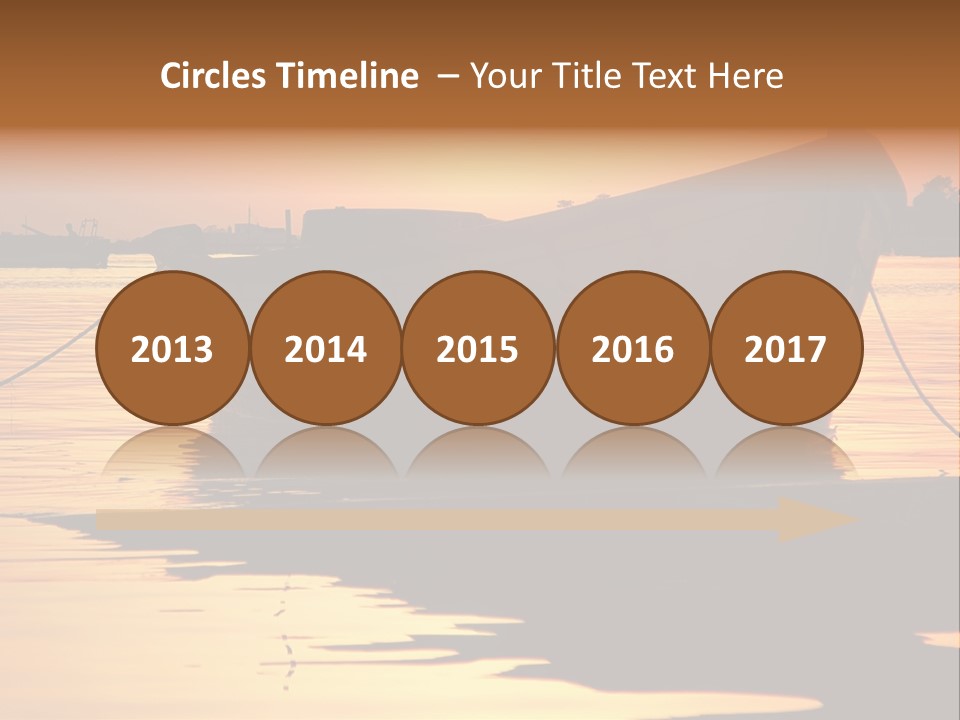 Current Silhouette Ecosystem PowerPoint Template