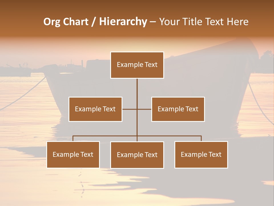Current Silhouette Ecosystem PowerPoint Template