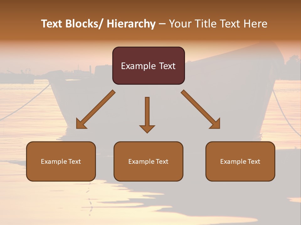 Current Silhouette Ecosystem PowerPoint Template