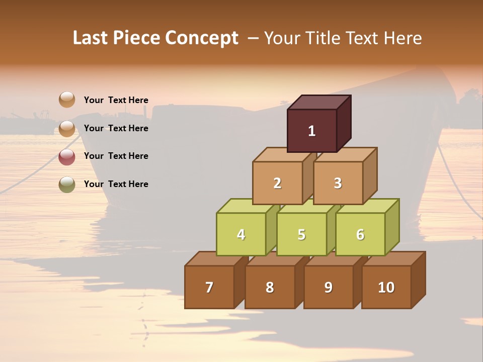 Current Silhouette Ecosystem PowerPoint Template
