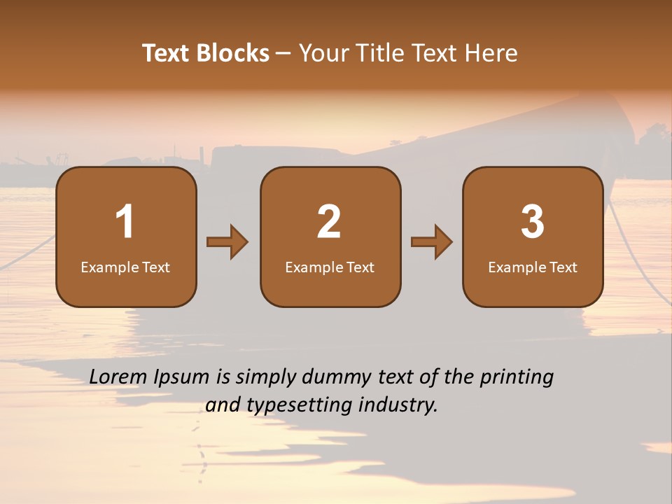 Current Silhouette Ecosystem PowerPoint Template