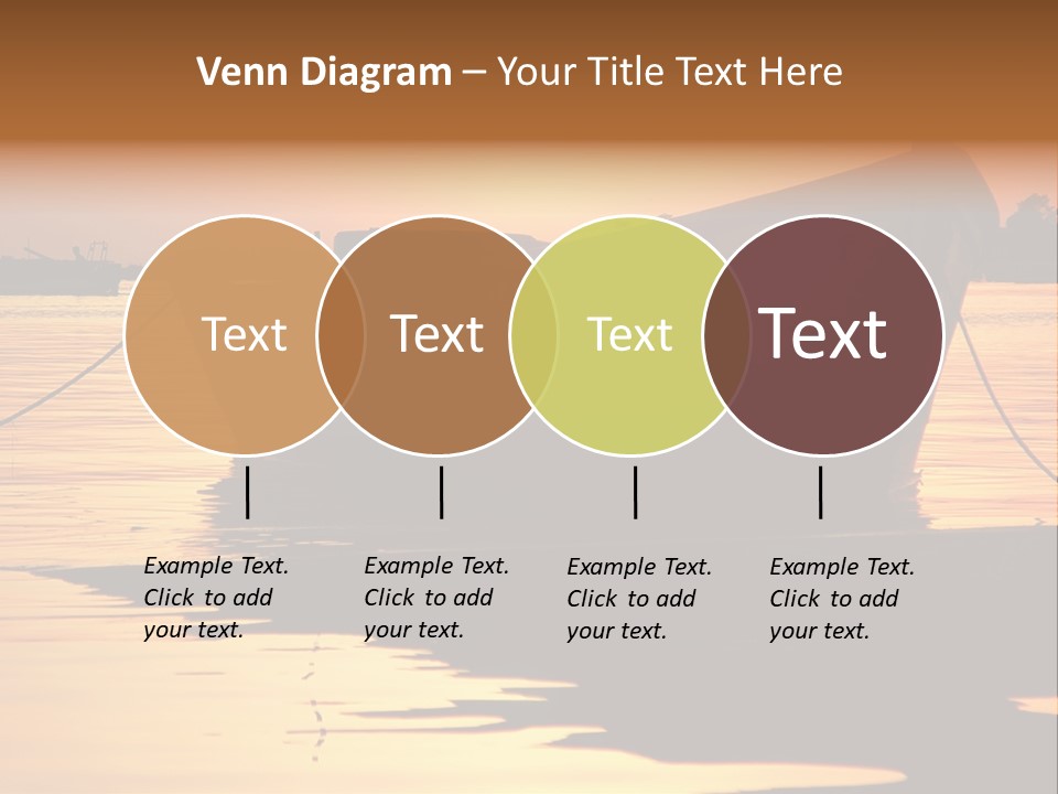 Current Silhouette Ecosystem PowerPoint Template
