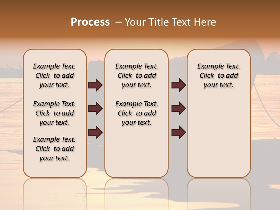 Current Silhouette Ecosystem PowerPoint Template