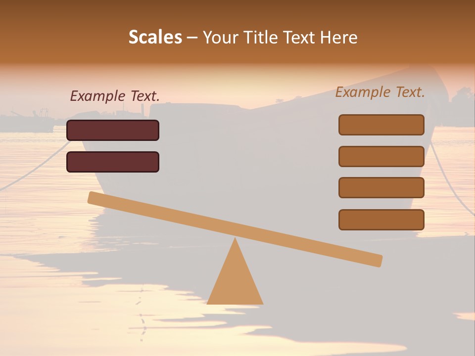Current Silhouette Ecosystem PowerPoint Template