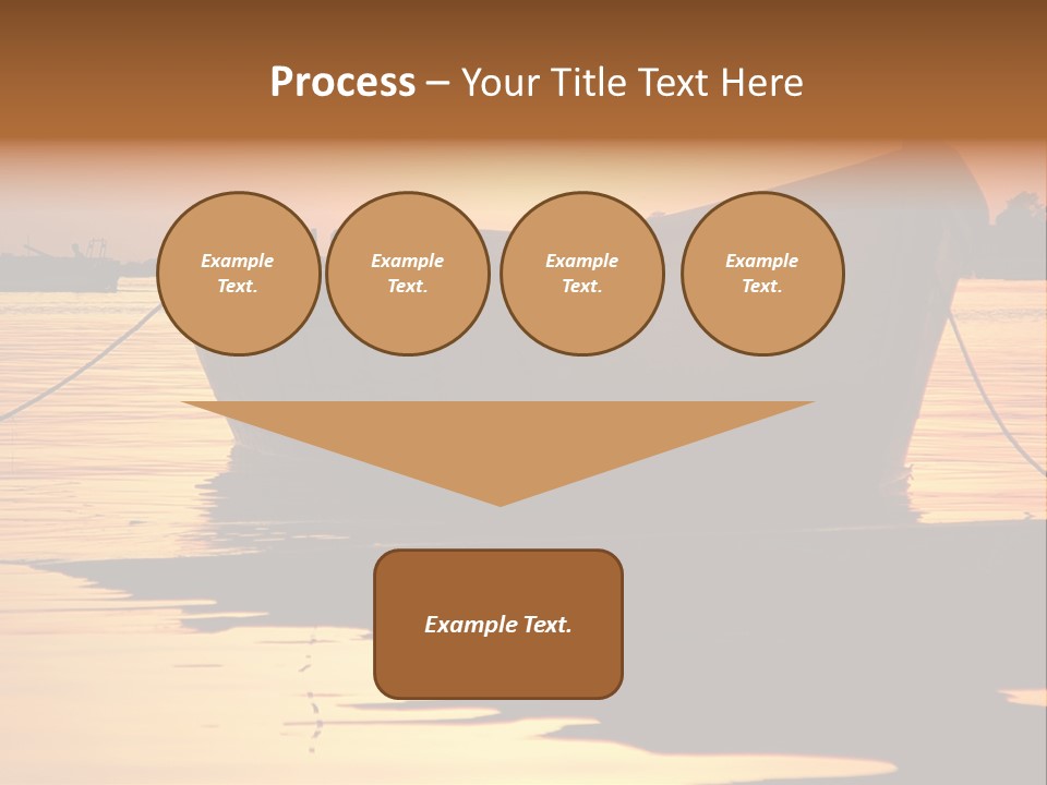 Current Silhouette Ecosystem PowerPoint Template