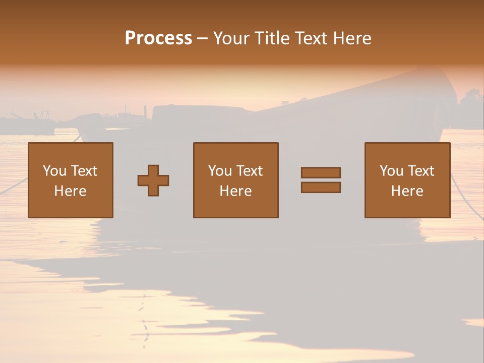 Current Silhouette Ecosystem PowerPoint Template