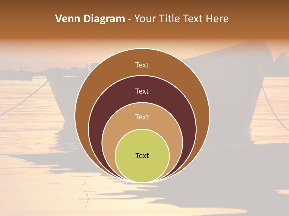 Current Silhouette Ecosystem PowerPoint Template