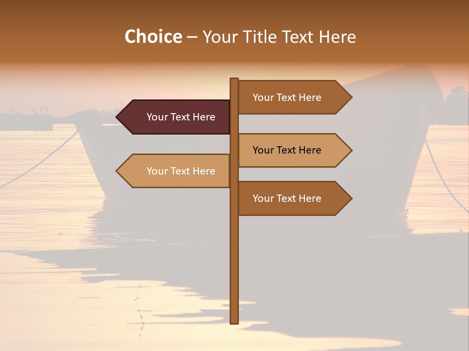 Current Silhouette Ecosystem PowerPoint Template