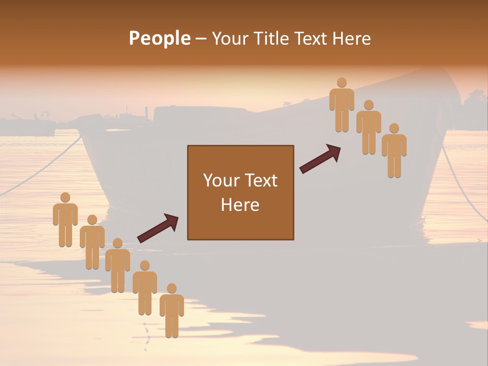 Current Silhouette Ecosystem PowerPoint Template