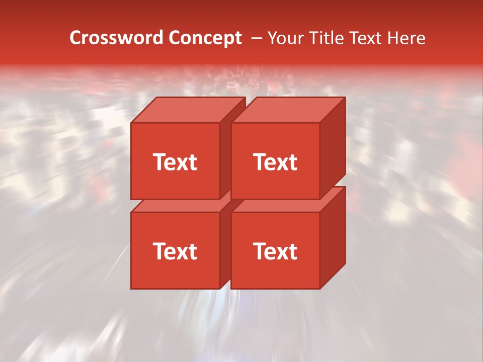 People Room Busy PowerPoint Template
