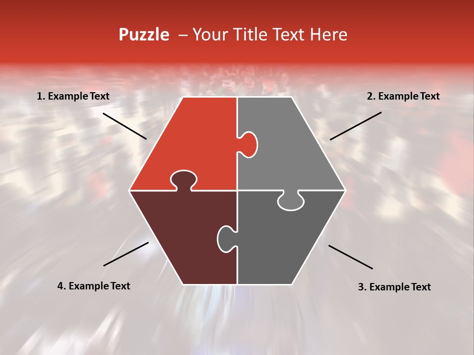 People Room Busy PowerPoint Template