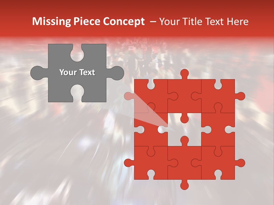 People Room Busy PowerPoint Template