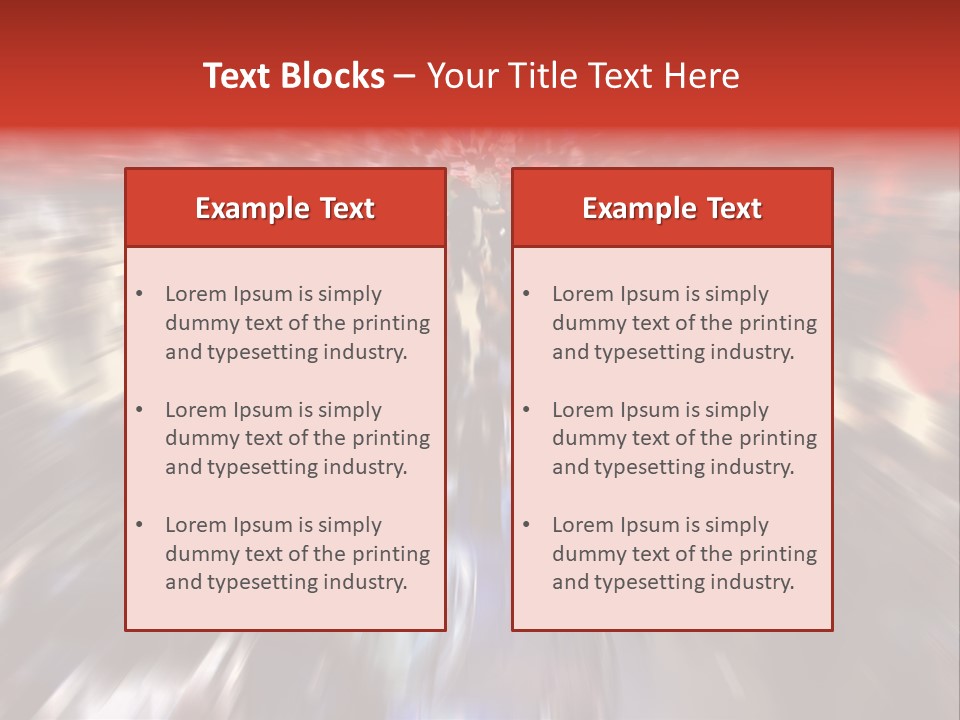 People Room Busy PowerPoint Template
