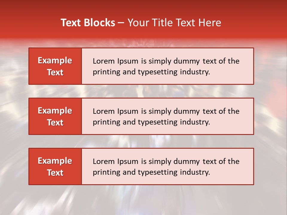 People Room Busy PowerPoint Template