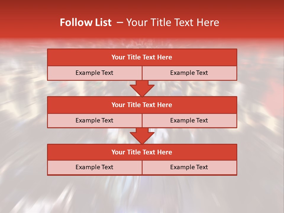 People Room Busy PowerPoint Template