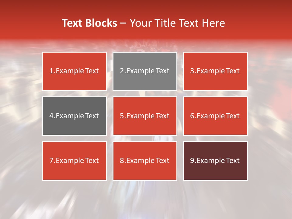 People Room Busy PowerPoint Template