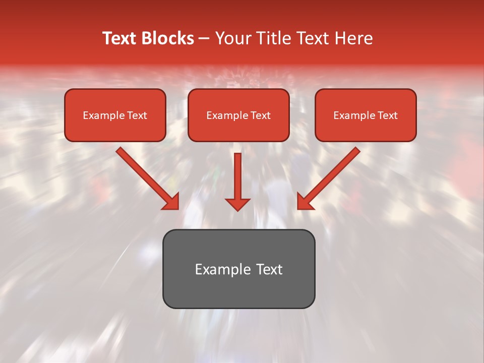 People Room Busy PowerPoint Template
