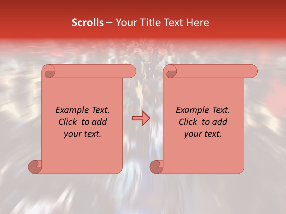 People Room Busy PowerPoint Template