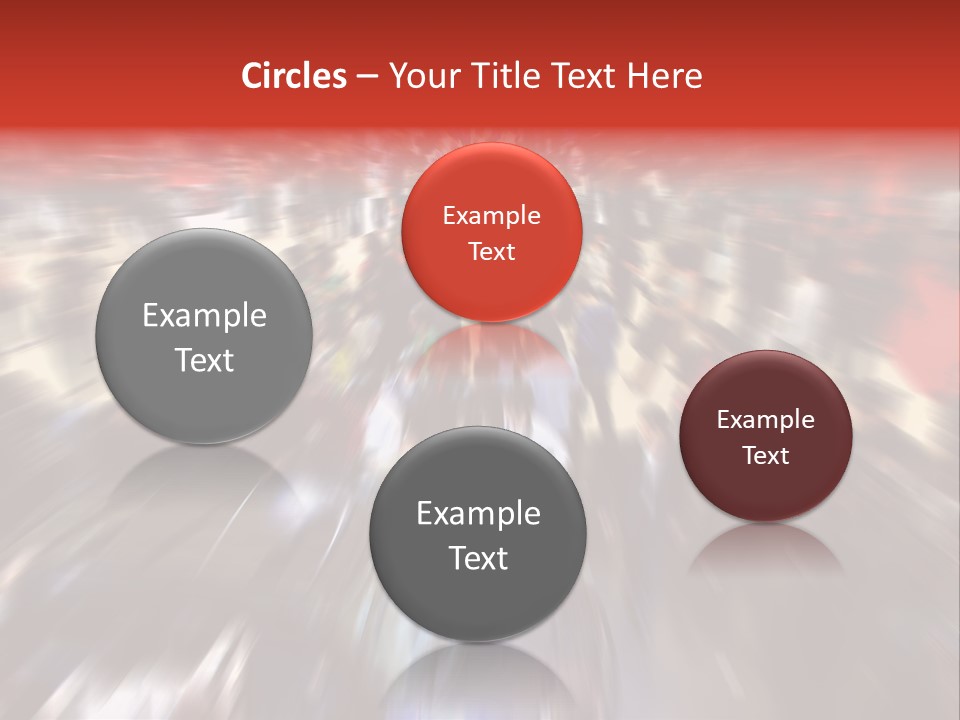 People Room Busy PowerPoint Template