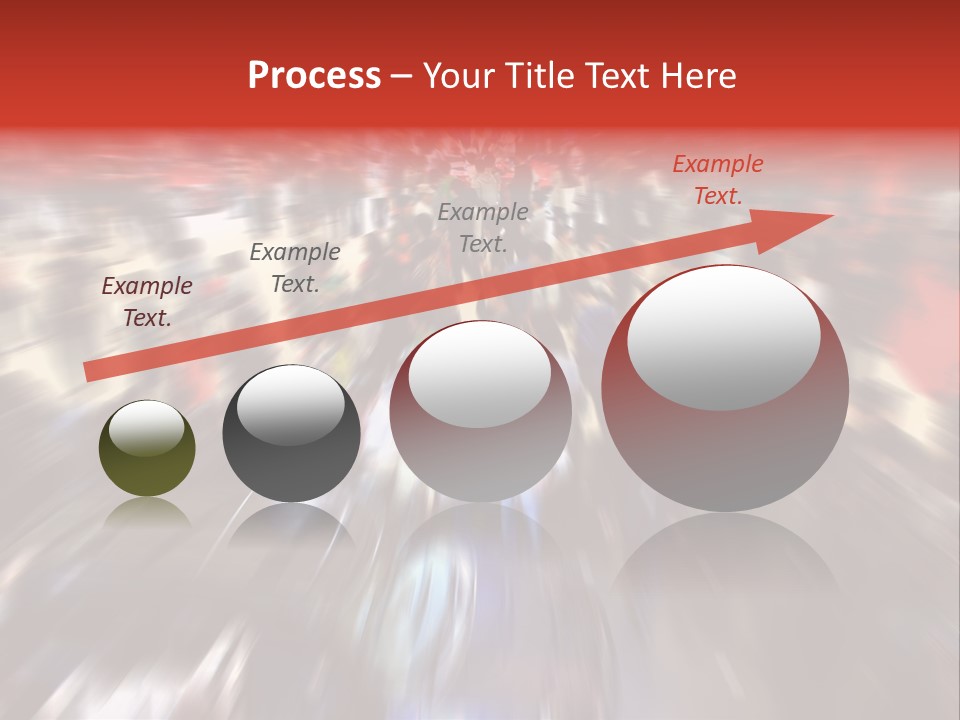 People Room Busy PowerPoint Template