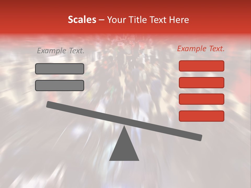 People Room Busy PowerPoint Template