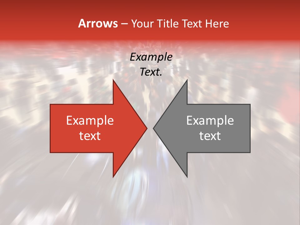 People Room Busy PowerPoint Template