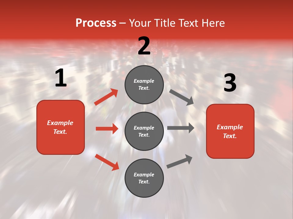 People Room Busy PowerPoint Template