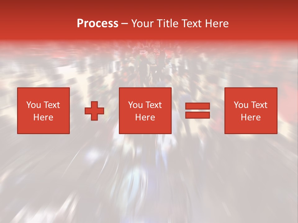 People Room Busy PowerPoint Template