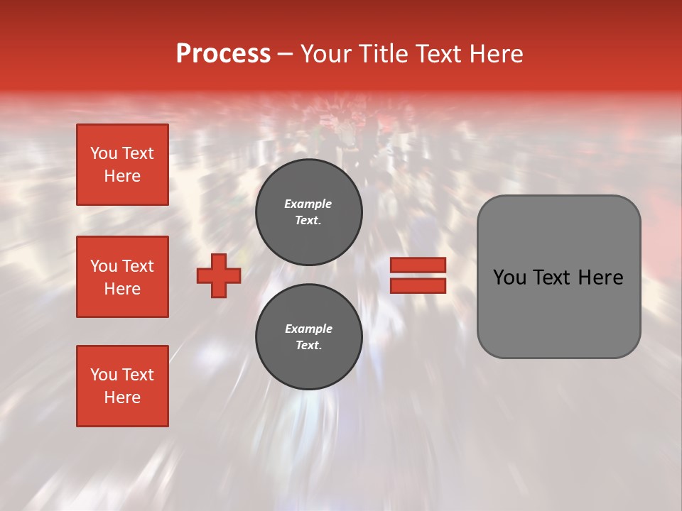 People Room Busy PowerPoint Template