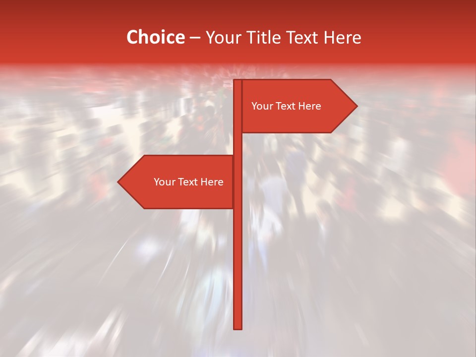 People Room Busy PowerPoint Template