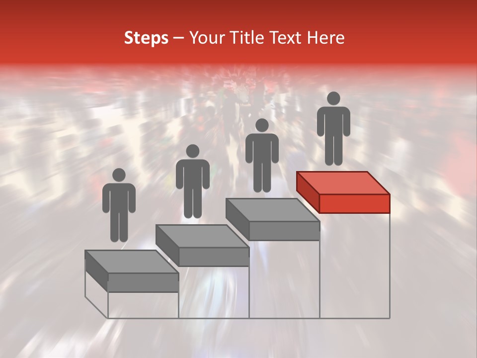 People Room Busy PowerPoint Template